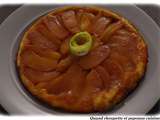 Tarte tatin aux pommes du limousin aop