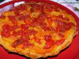 Tarte tatin tomates cerises et poivrons