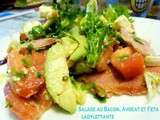 Salade au Bacon, Avocat et Feta