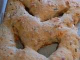 Fougasse aux lardons