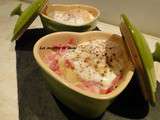 Oeufs cocotte à la cancoillotte - Les recettes de mimi