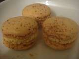 Macarons au cafe