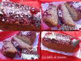 Cake aux airelles pour Valentin