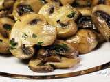 Champignons de Paris Poêlés