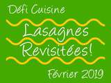 Résultats du défi Lasagnes revisitées