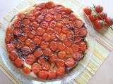 Tarte tatin tomates cerise et romarin