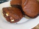 Muffins aux trois chocolats