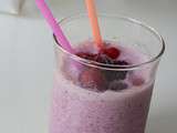 Smoothie fruits rouges