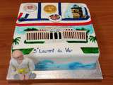 Gateau judo stade laurentin - mairie de saint laurent du var