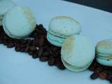 Macarons ganache montee au cafe