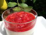 Panna cotta aux fruits rouges