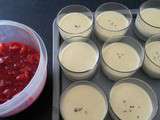 Panna cotta aux fruits rouges