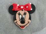 Tuto minnie en pate a sucre