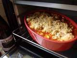 Crumble aux tomates et Vin des Palhas