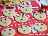 Biscuits rennes de Noël