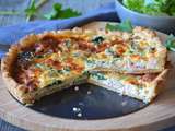 Quiche aux fanes de navets {recette anti gaspi}