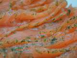 Saumon gravlax