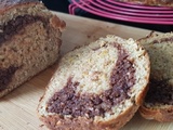 Brioche ig bas aux noix, amandes et au chocolat / Cozonac low carb