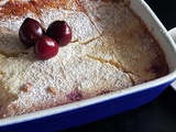 Clafoutis aux cerises - sans lactose, sans gluten, ig bas