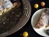 Clafoutis aux mirabelles (sans gluten , low carb)