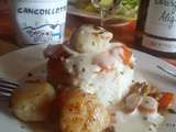 Coquilles St-Jacques sauce cancoillotte