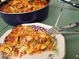 Moussaka de courgettes et pommes de terre