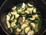 Soupe courgettes toute simple