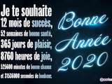 Bonne année