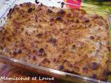 Crumble pommes et confiture de lait