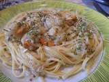 Linguines aux St-Jacques