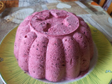 Mousse glacé aux cassis