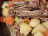 Poitrine de mouton au jus