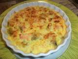 Quiches poireaux saumon sans pâte