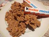 Roses des sables au Kinder