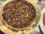 Tarte aux m&ms