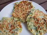 Blinis de courgettes