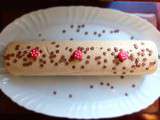 Bûche aux spéculoos