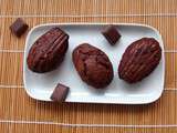 Madeleines au chocolat de Jacques Genin