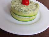 Mousseline de courgettes aux herbes