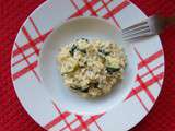 Risotto courgette et ricotta