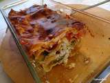 Lasagnes à la brandade de morue et aux légumes de printemps