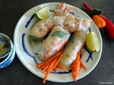 Rouleaux de printemps aux crevettes