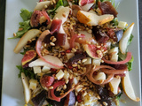 Salade d'automne avec des fruits de Carinne Teyssandier