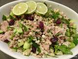 Salade de perles de couscous au thon