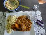 Souris d'agneau au couscous et ragoût de lentilles corail de Nigella Lawson