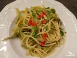 Spaghettis aux puntarelle