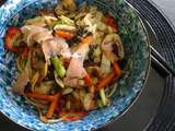 Yakisoba - Nouilles sautées japonaises