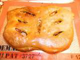 Fougasse au jambon