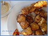 Brochettes de poulet sauce satay