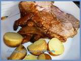 Gigot d'agneau moutarde et curry